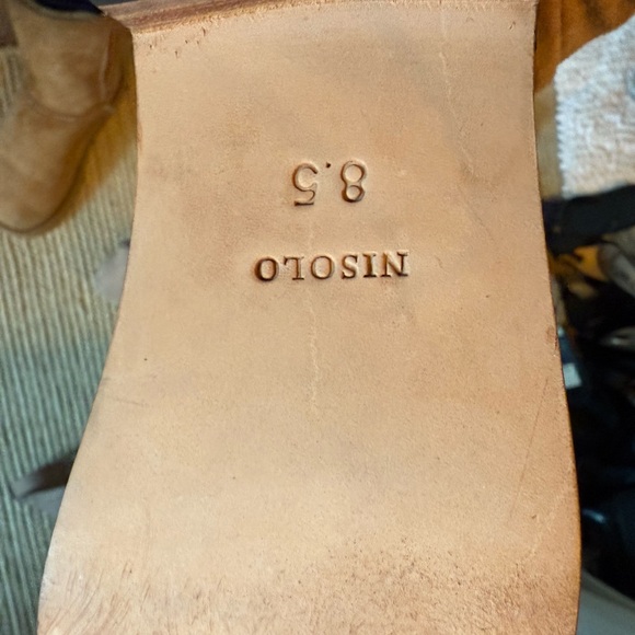 Nisolo Black Leather Ankle Booties Eva Chelsea - Picture 2 of 3